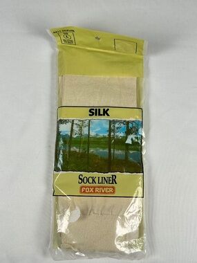 Cross Seasonal Sports and Fox River Silklite 4417 Silk Sock Liner  Size Large